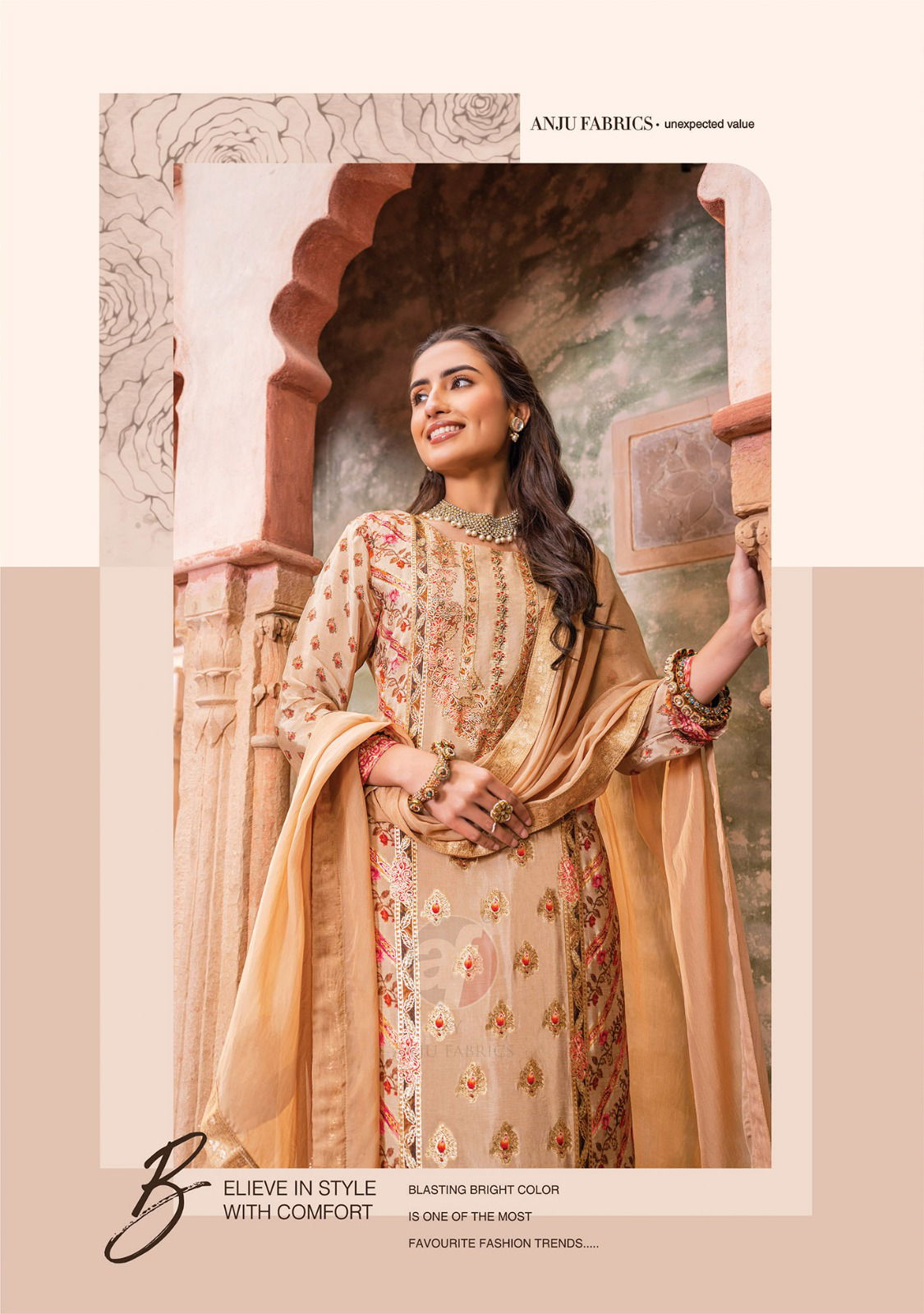 Fiza By Af Heavy Jacquard With Position Printed Readymade Wholesale Shop In Surat